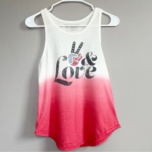 Weekend Soul Racerback Patriotic Tank Top Red, White and Blue XS